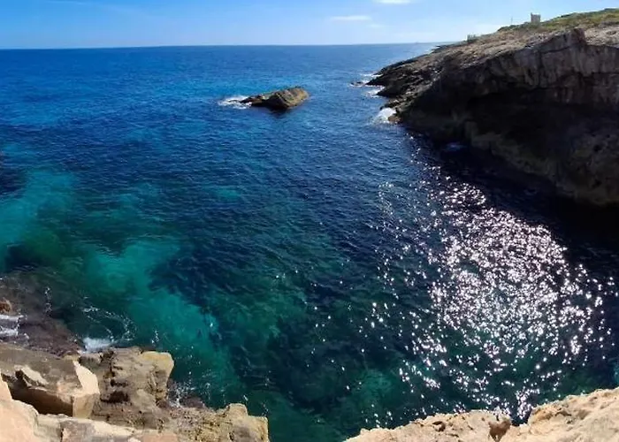 Bright And Quiet Escape In Malta! Lägenhet *